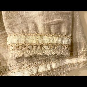 Linen Embellished Blazer